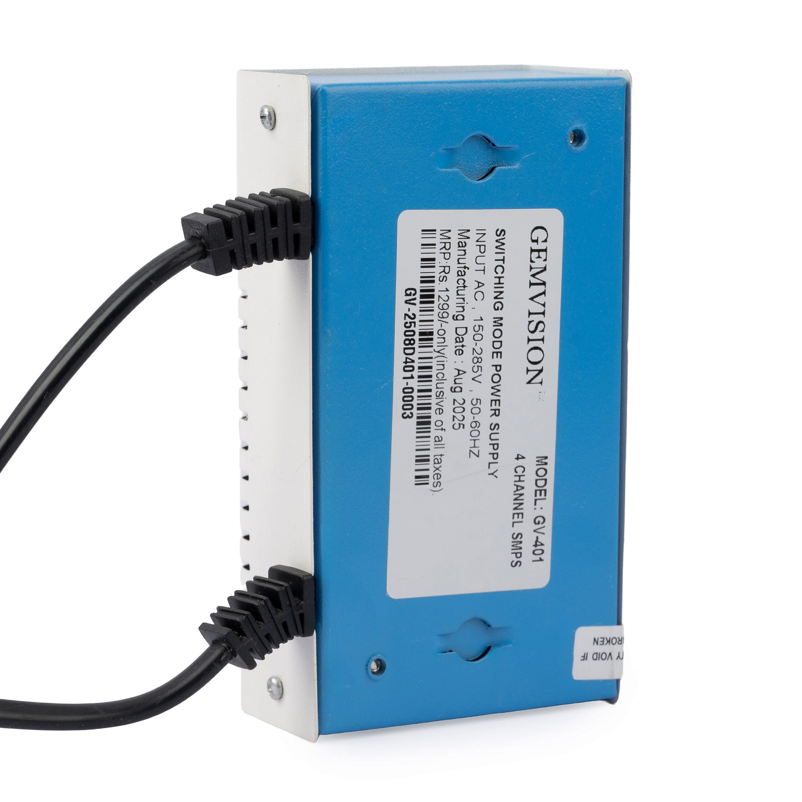 GEM VISION 4CH CCTV Power Supply | High-Performance 12V SMPS for DVR & Security Camera Setup - Image 5